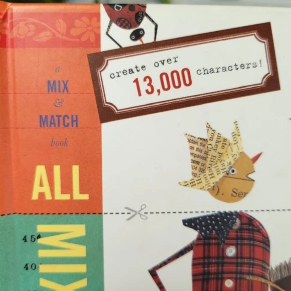 3/$25 NEW All Mixed Up: A Mix-And-Match Book - Picture 2 of 12